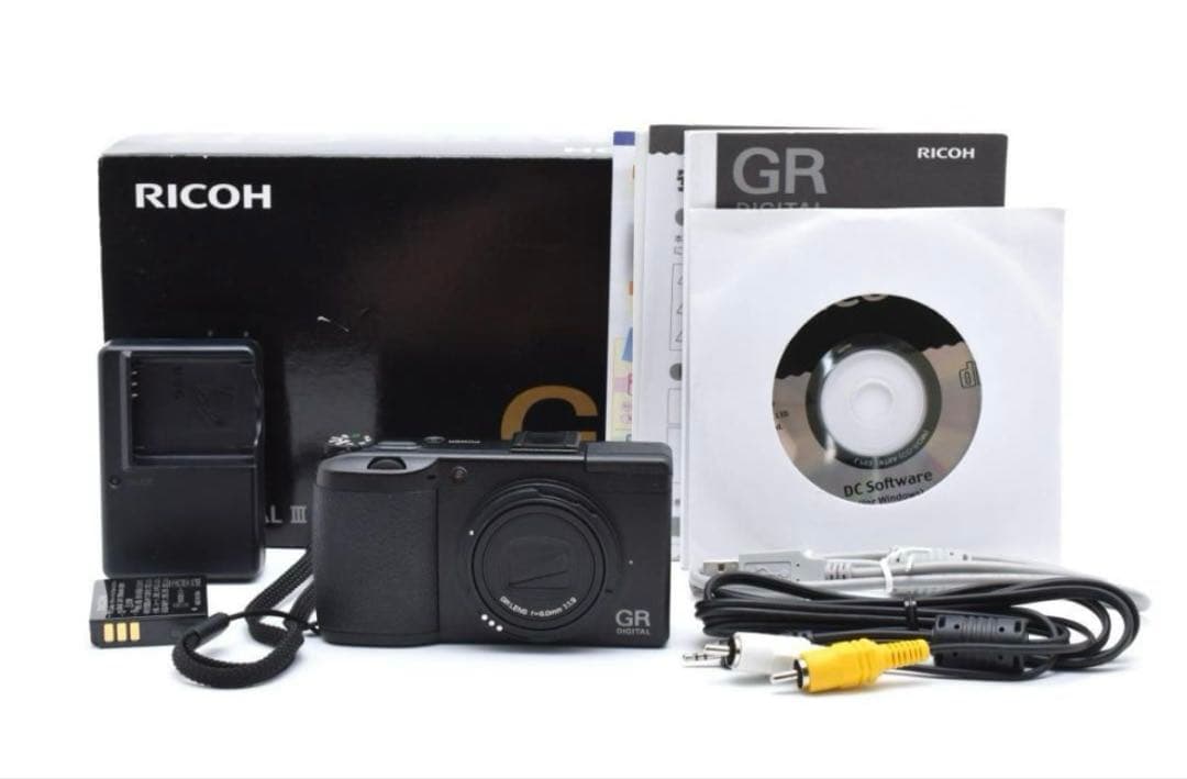 【ショット555回】RICOH GR DIGITAL III 3 デジタルカメラ