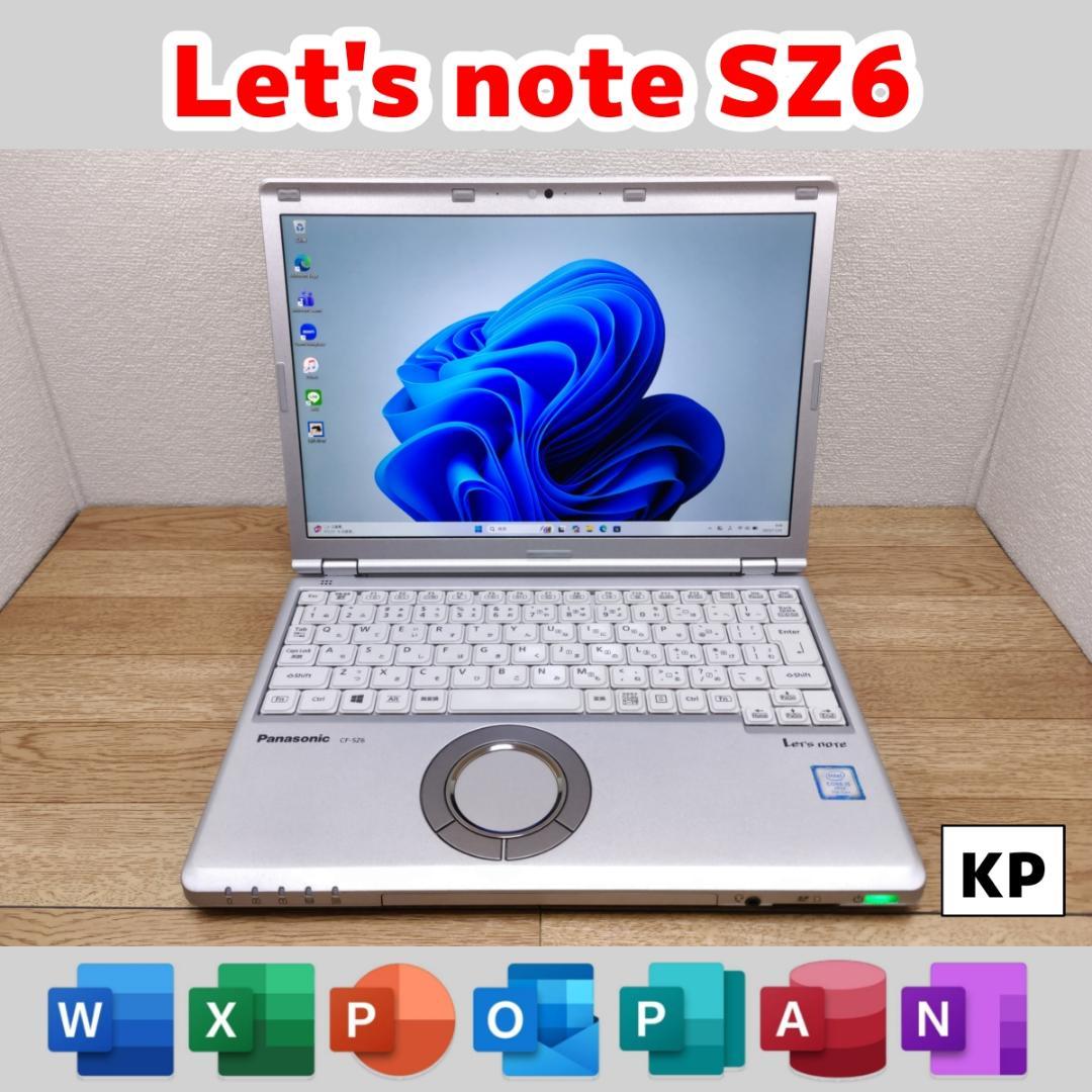 KP：Let's note CF-SZ6 Win11 i5 SSD Office