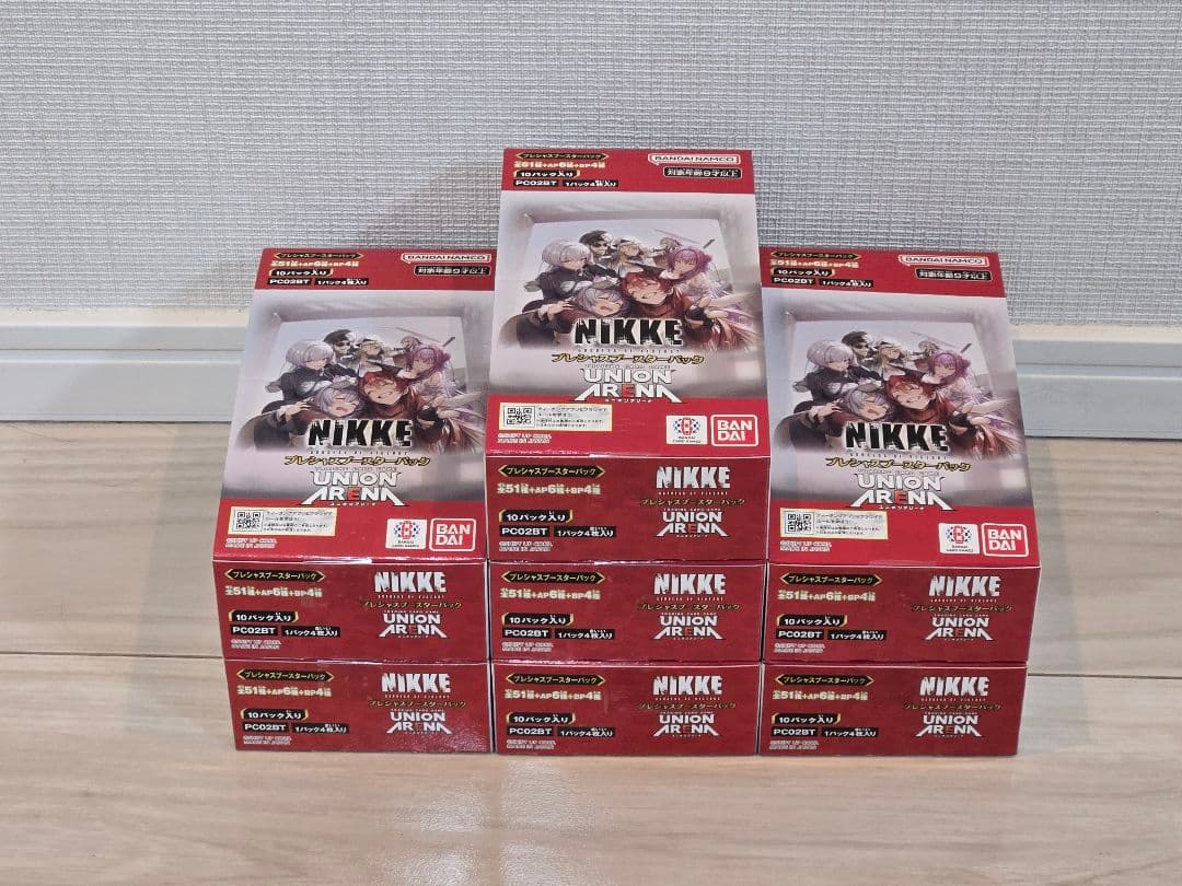 UNION ARENA　プレシャスブースター　勝利の女神：NIKKE　×7BOX