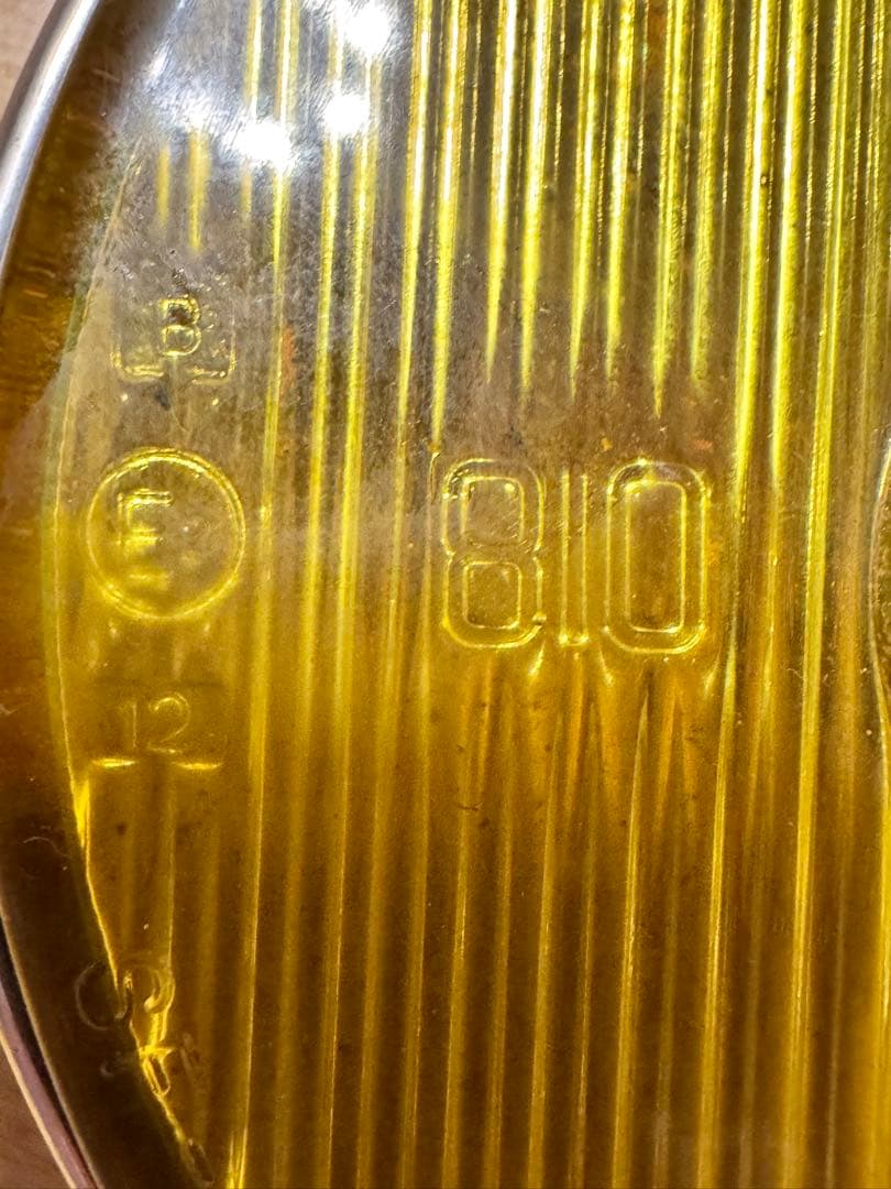 当時物マーシャルガラスライト