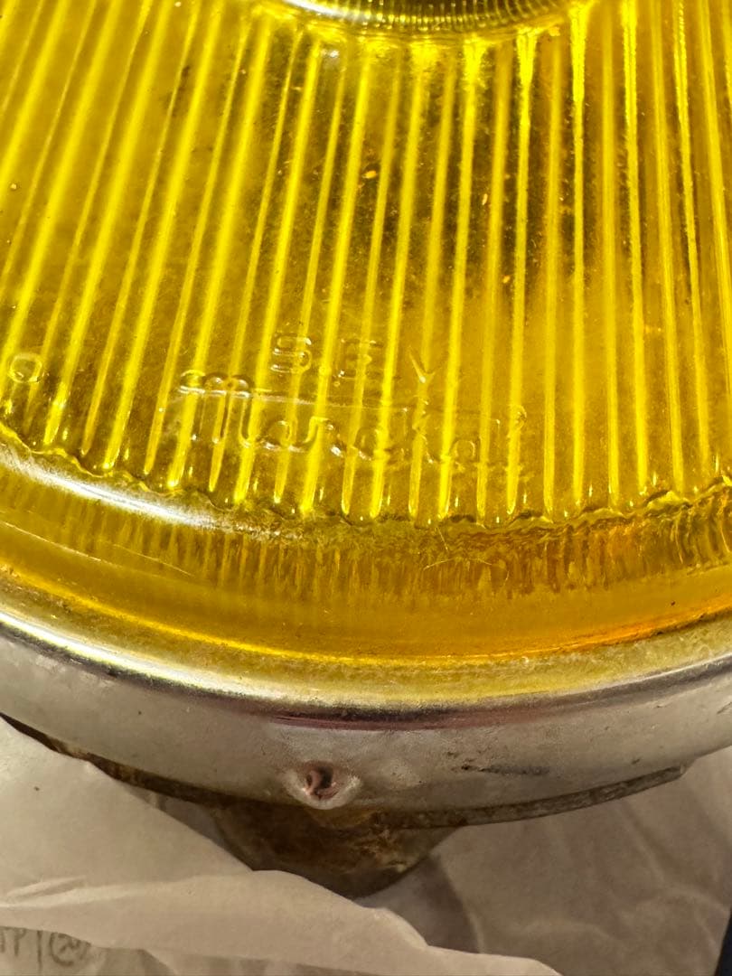 当時物マーシャルガラスライト