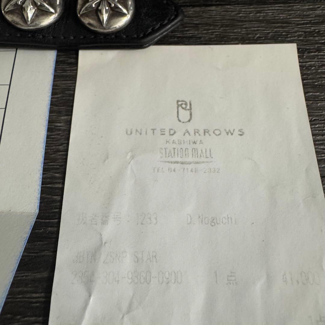 美品 CHROME HEARTS スターボール 3ボタン2スナップ