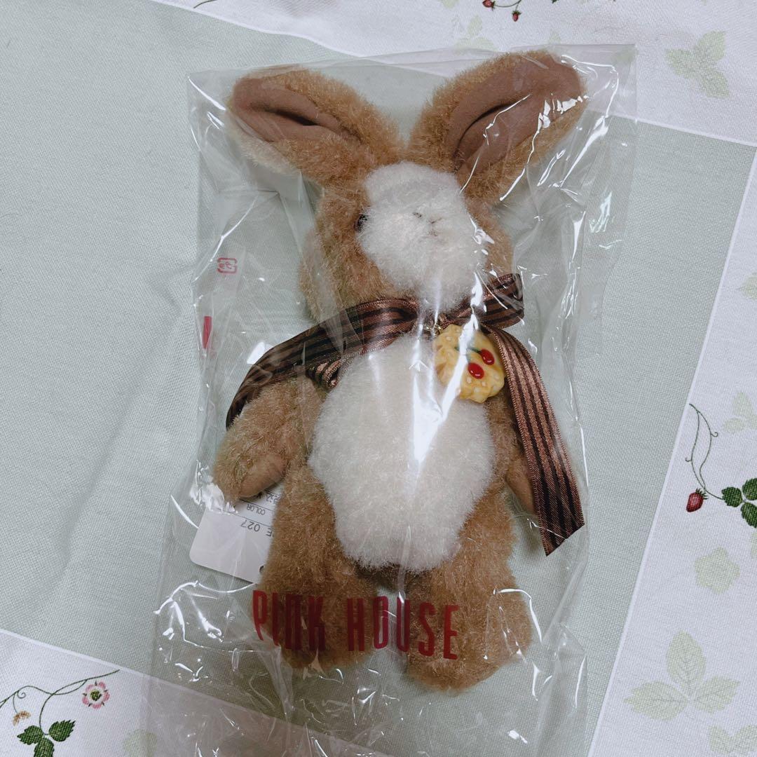 ピンクハウス クッキーラビッツ ぬいぐるみ コサージュ ブローチ うさぎ