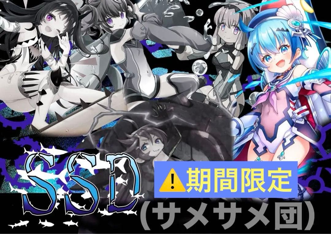 ⚠️期間限定価格　ゼクス　z/x SSD （サメサメ団）　ホロ セット