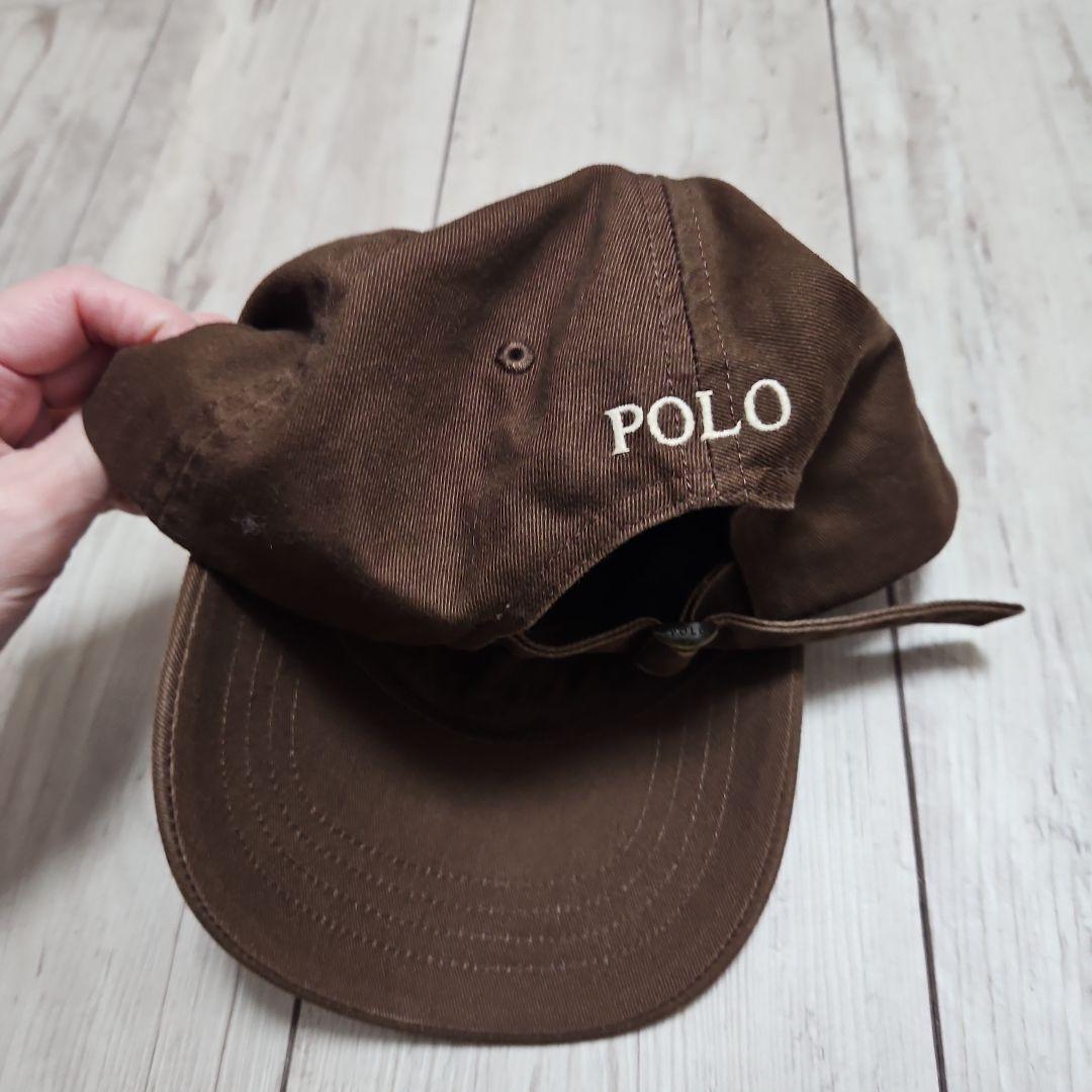 POLO ポロラルフローレン　キャップ　ブラウン