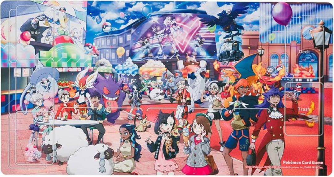 ポケモンカード ゲーム ハーフ プレイマット サプライ 3点セット