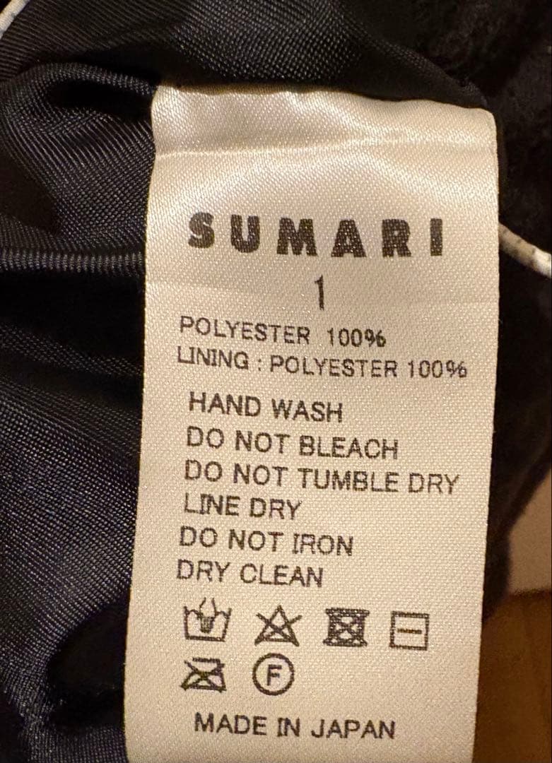 sumari フリースベスト ブラック ennoy optstuff