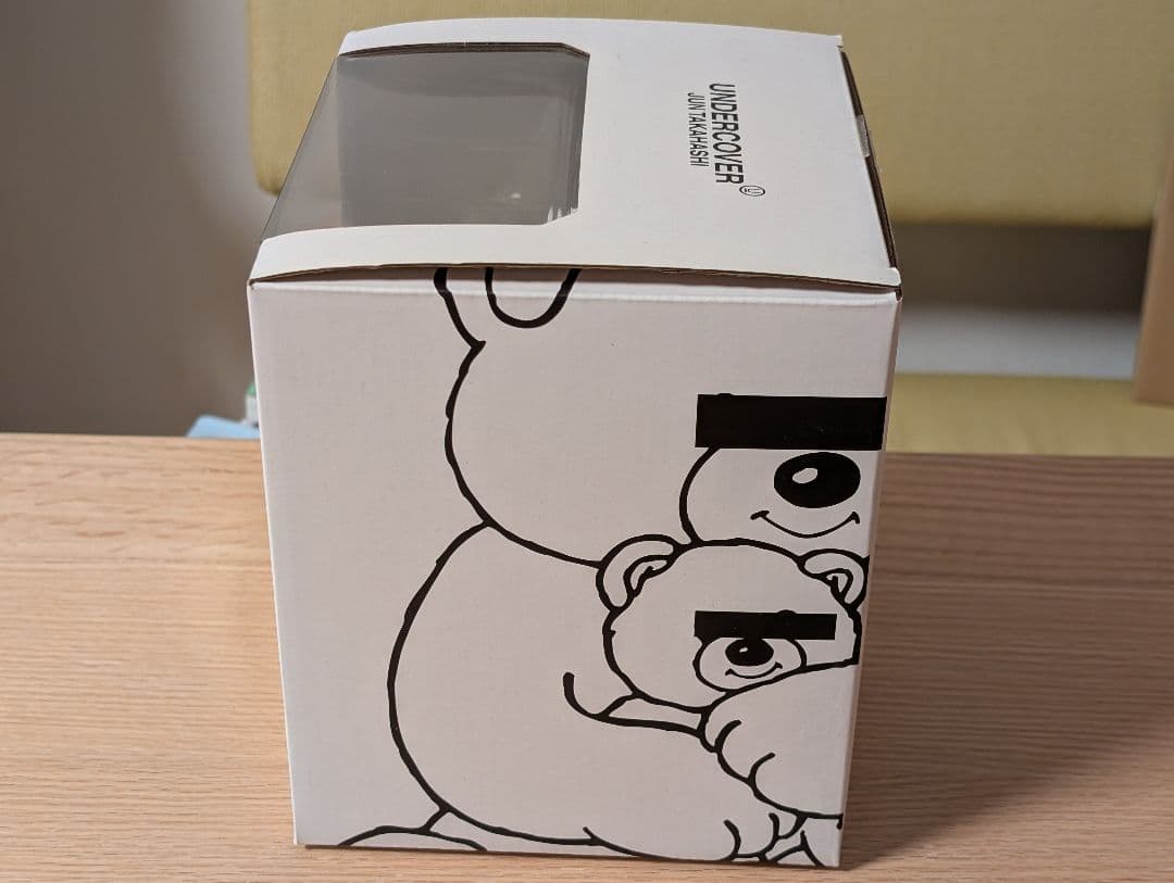 UNDERCOVER BEAR ホワイト フィギュア