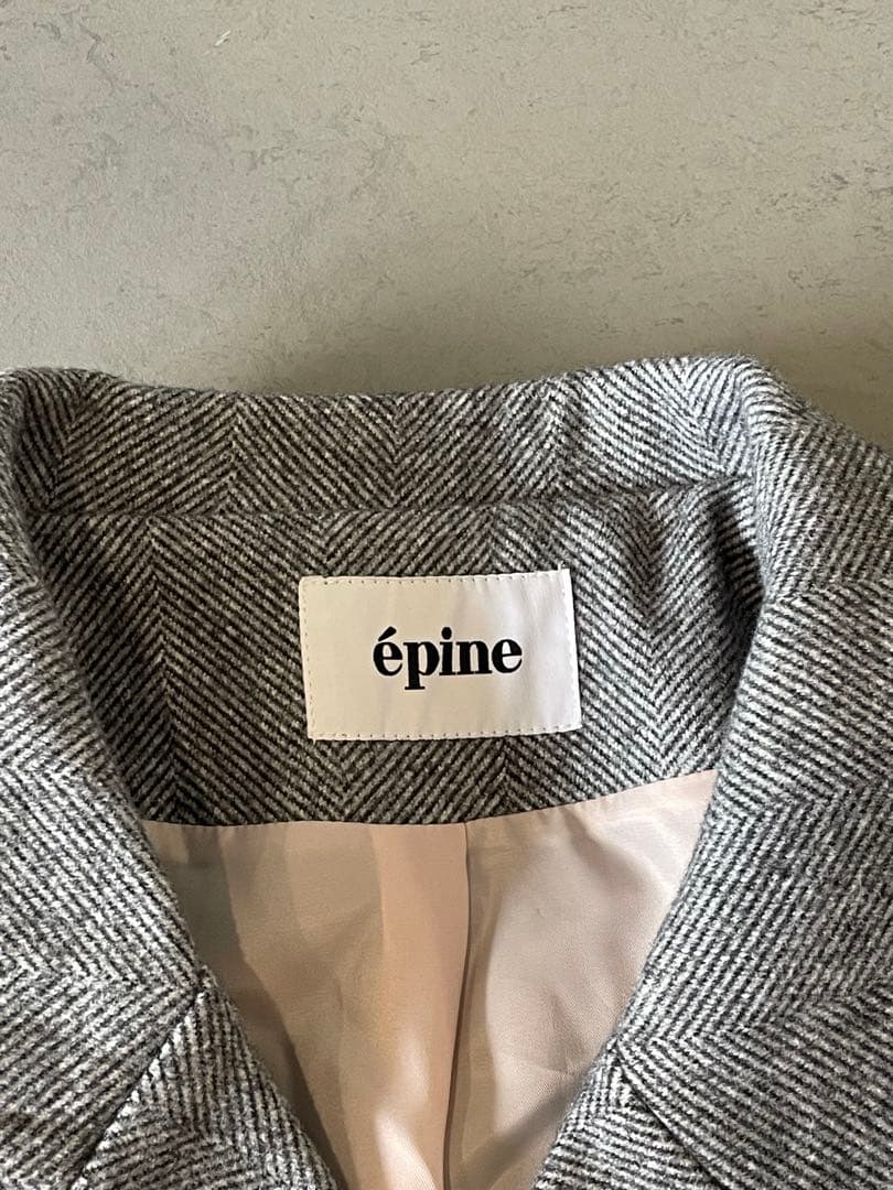 うぉん　epine エピヌ プリーツフリルジャケット