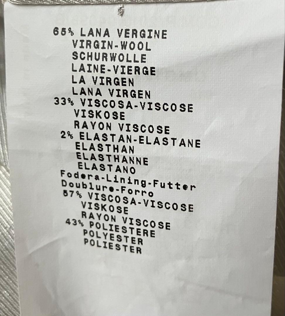 合馬公式アカウント1様用 美品アルマーニ コレツィオーニ立体裁断