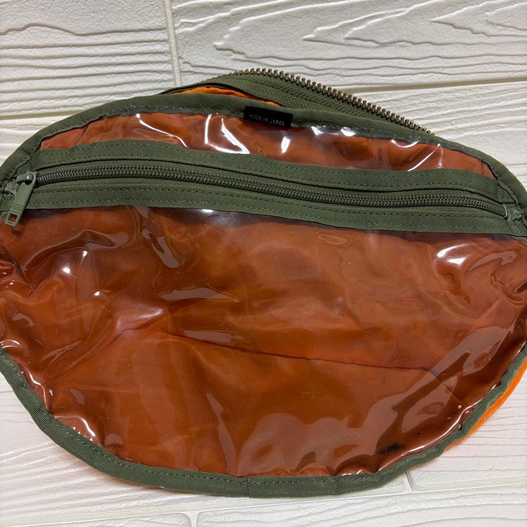 【人気】PORTER タンカー ショルダーバッグ セージグリーン ハーフムーン