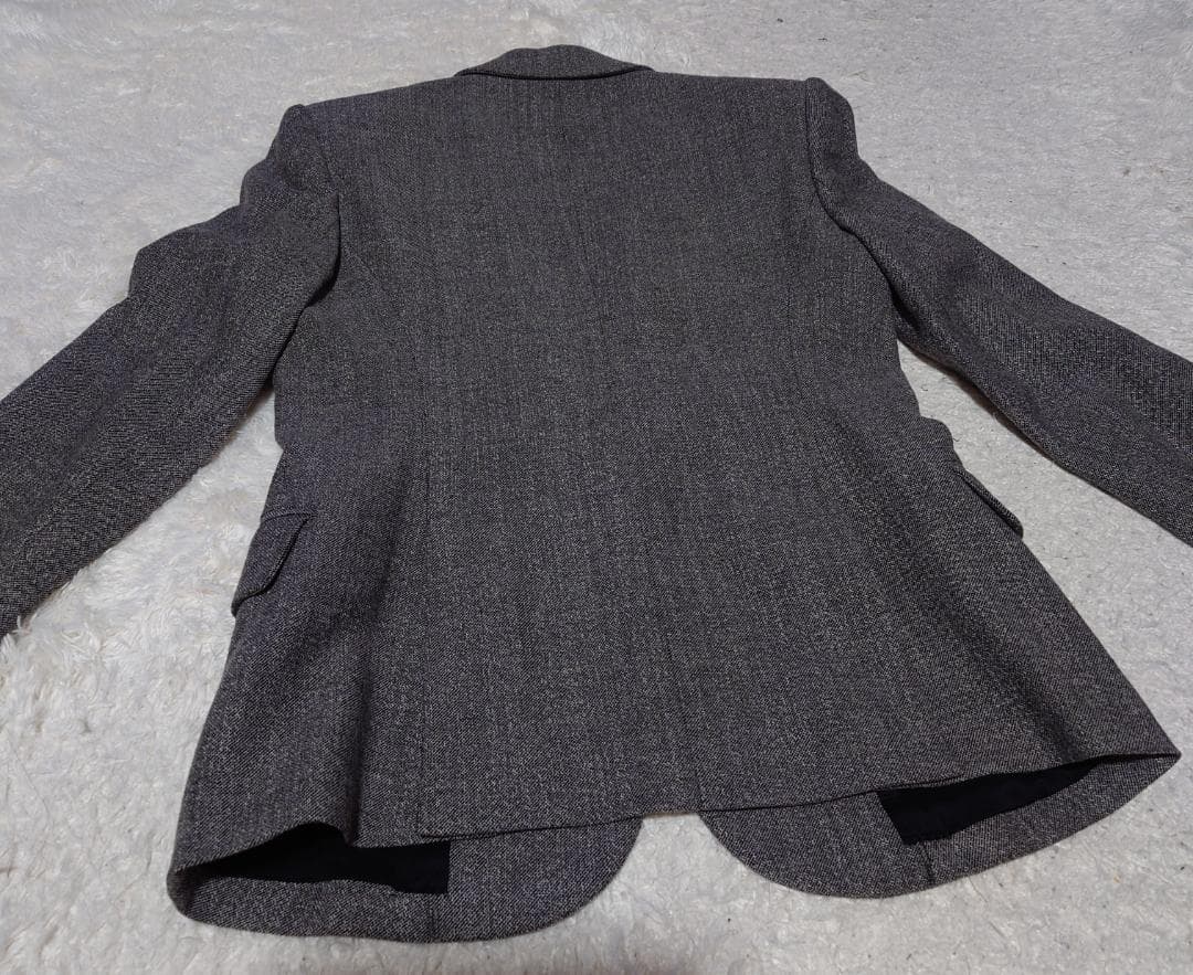 theory セオリー グレー ツイード パンツスーツ 上下 S 美品