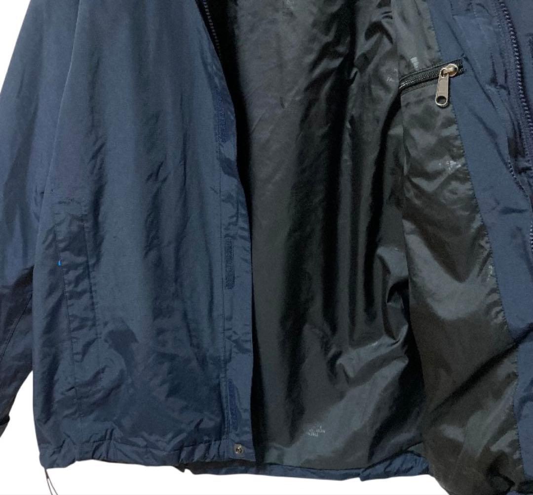 ノースフェイス ゼウス トリクライメイト マウンテンパーカー M ネイビー