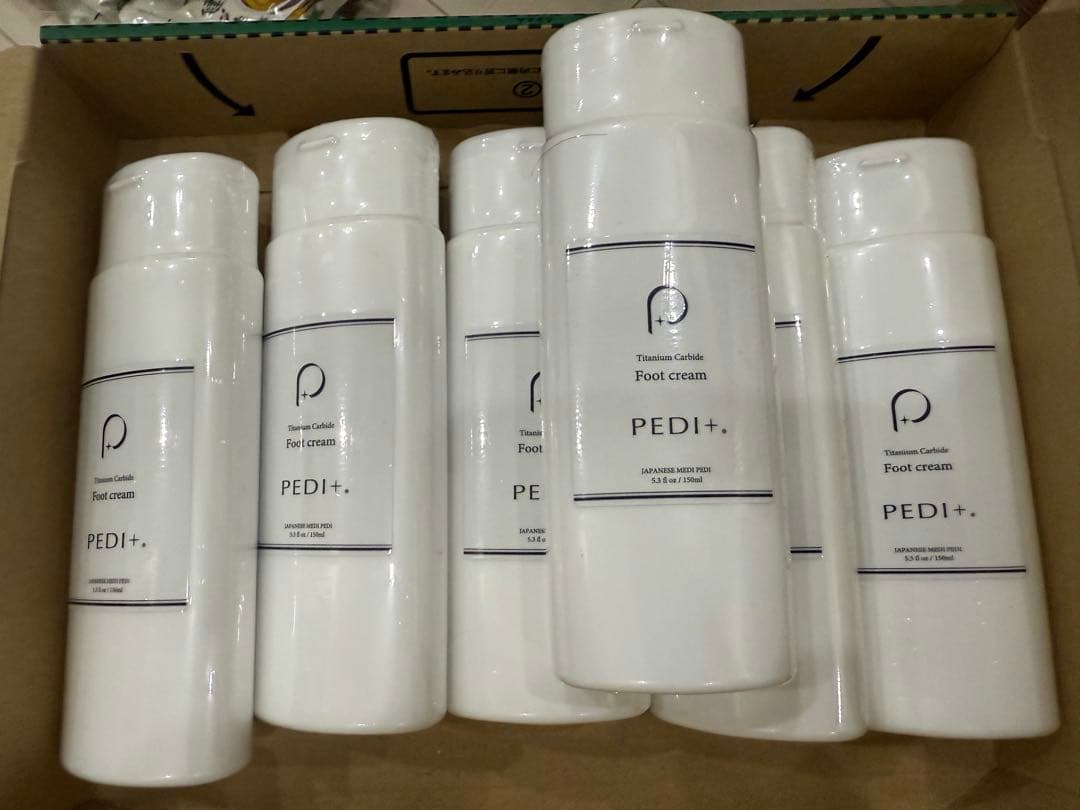 PEDI+ フットクリーム 150ml 6個