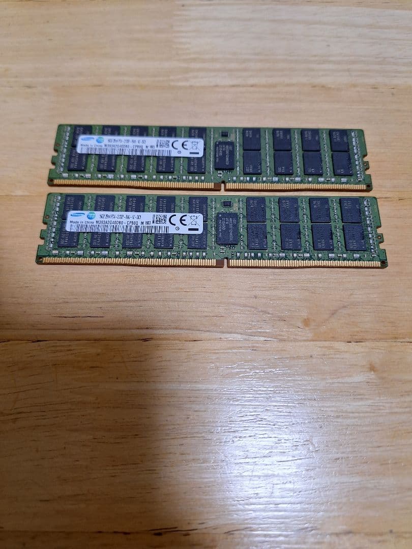 Samsung DDR4 32GB (16GB x 2枚) PC4-2133P