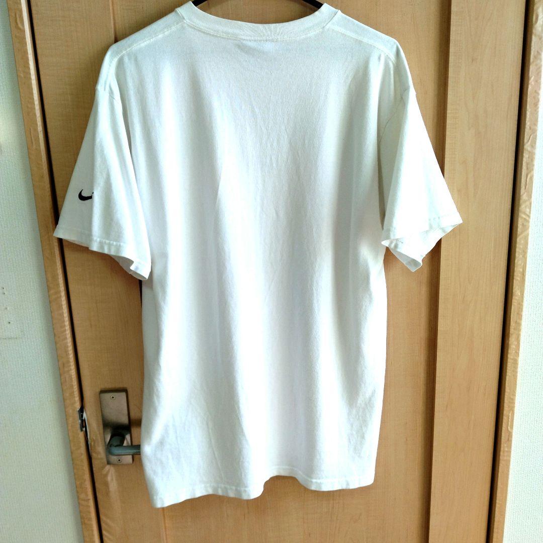 ナイキアンドレ・アガシ90sビンテージ ホワイト TシャツMadein USA