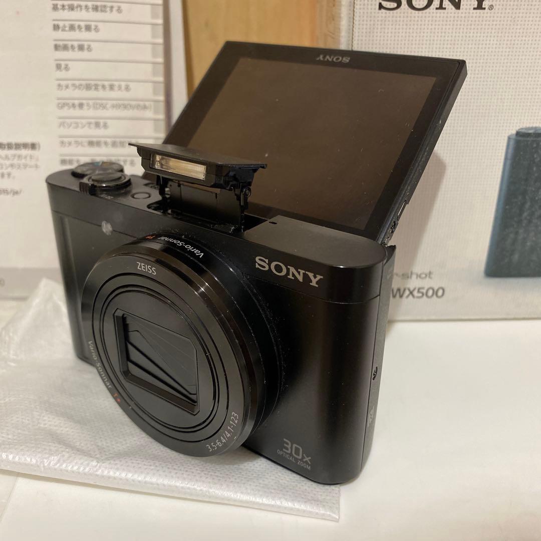 【ジャンク】sony コンデジ cybershot dsc-wx500 デジカメ