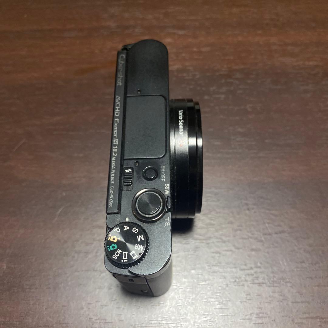 【ジャンク】sony コンデジ cybershot dsc-wx500 デジカメ