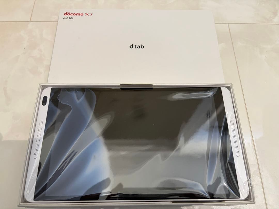 【新品】dtab d-01G Silver未使用品