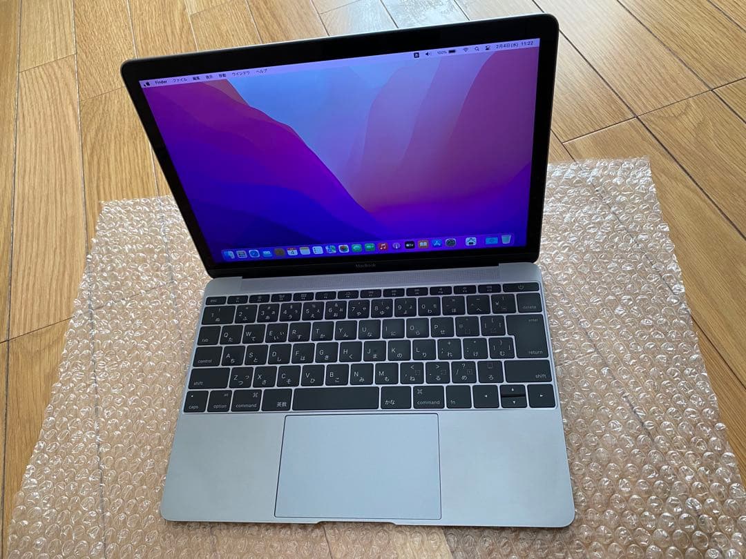 MacBook 12-inch, 2016 スペースグレー　　CTOモデル