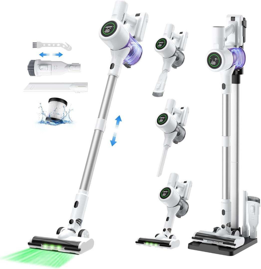 掃除機 コードレス 2026年先行発売 業界初除菌機能搭載・75Kpa真超強力吸