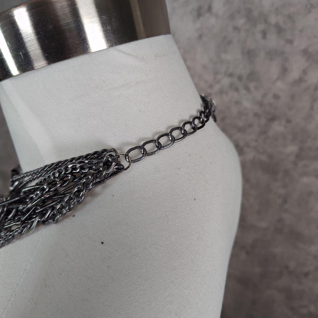 ★1点物★ジャンポールゴルチエコレクションサンプルマルチチェーンネックレス