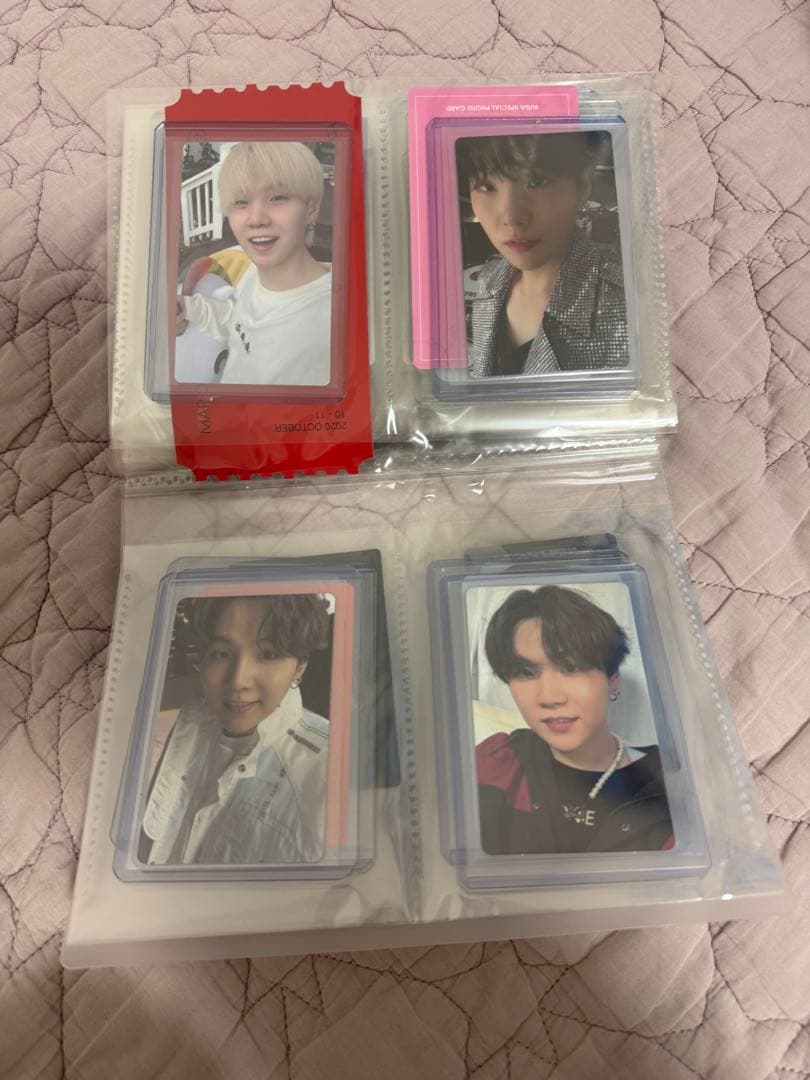 BTS シュガ SUGAミニフォト トレカ セット