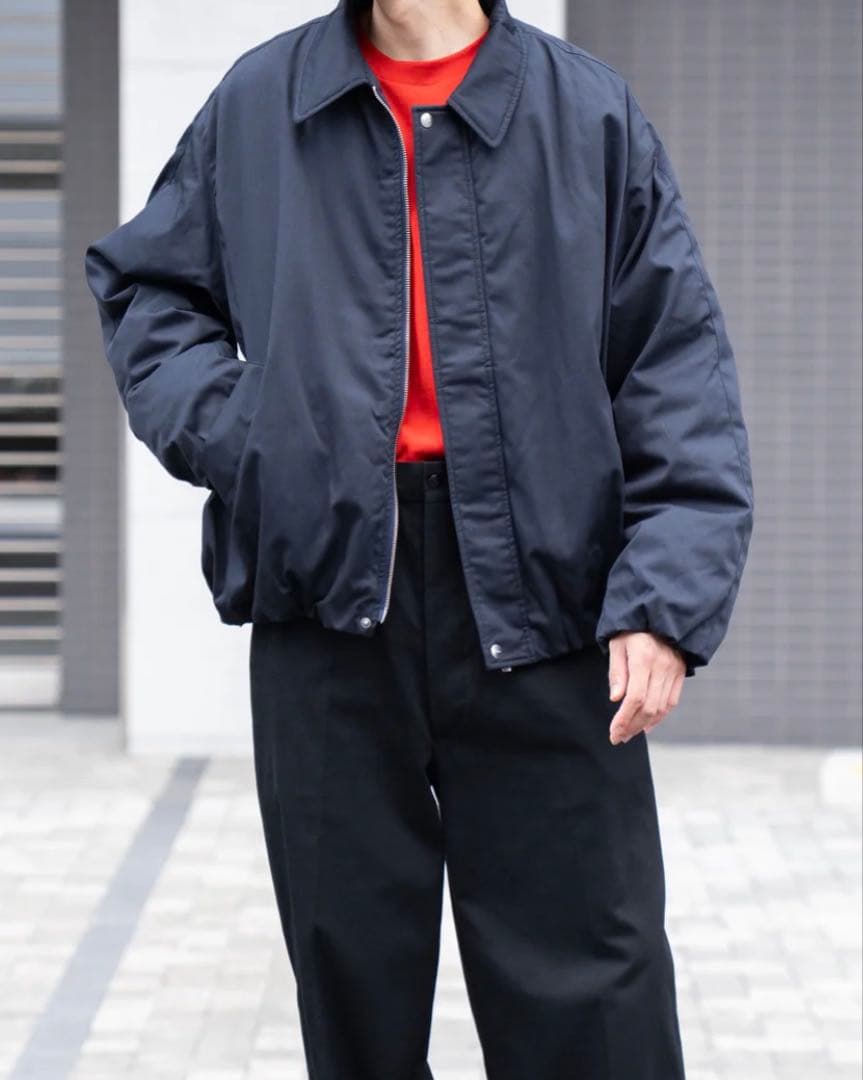 ジャケット・アウター miffew WIDE SQUARE ZIP UP DOWN JACKET