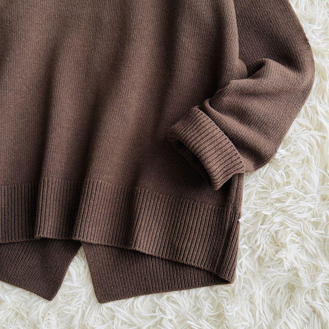 【未使用級✨】Deuxieme Classe JADEタートルニット ブラウン
