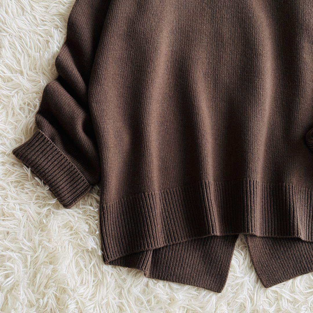 【未使用級✨】Deuxieme Classe JADEタートルニット ブラウン