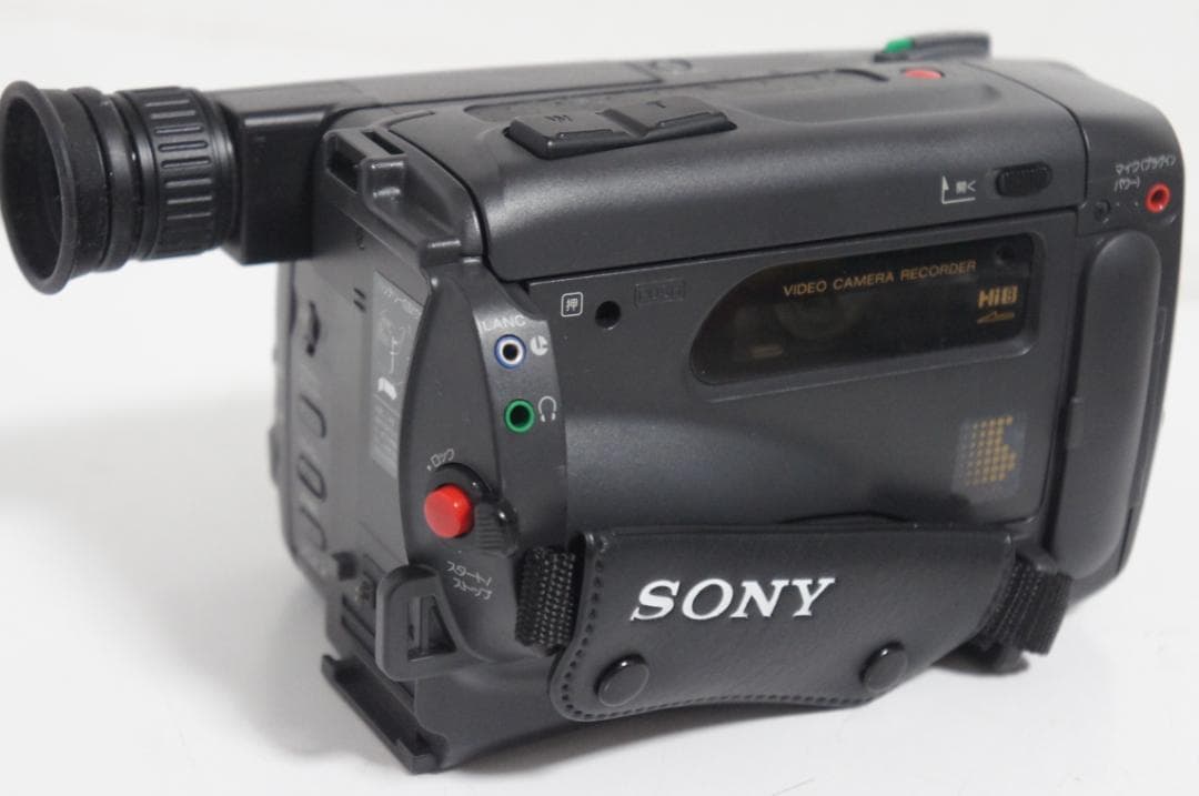 【動作美品】Hi8 SONY CCD TRV60 ビデオカメラ 8mm 701