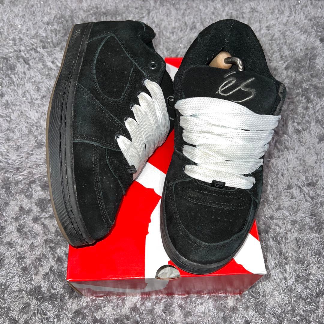 靴 es ACCEL OG fat lace custom sk8 US 9.5