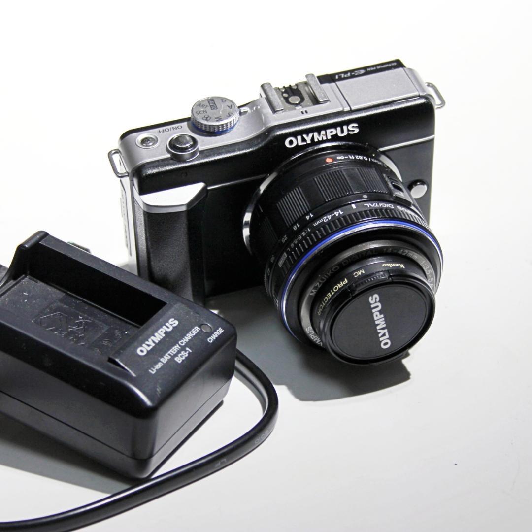 OLYMPUS E-PL1ボディ＆ 14-42mm f3.5-5.6 L ED