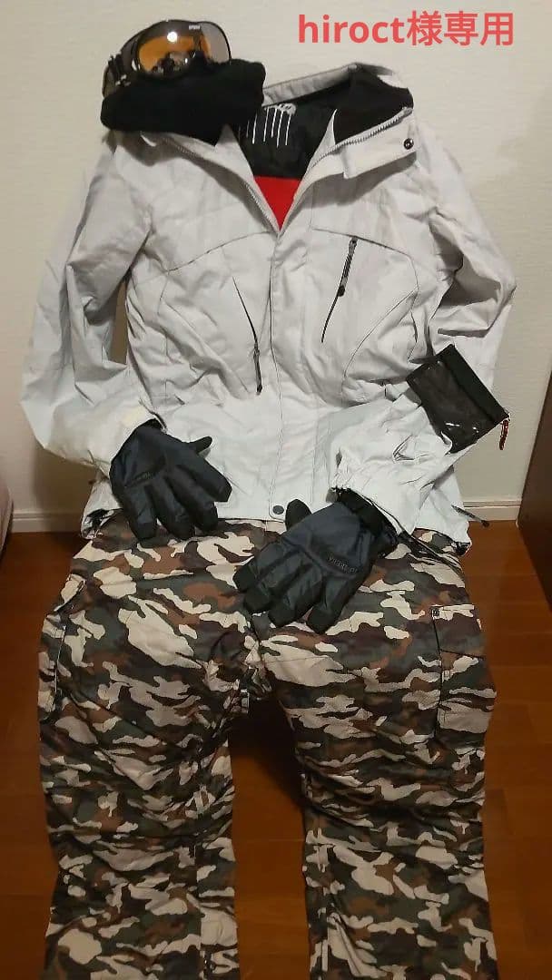 スノーウエア上(GRAVITY)+下(AVALANCHE)+4点 計6点セット