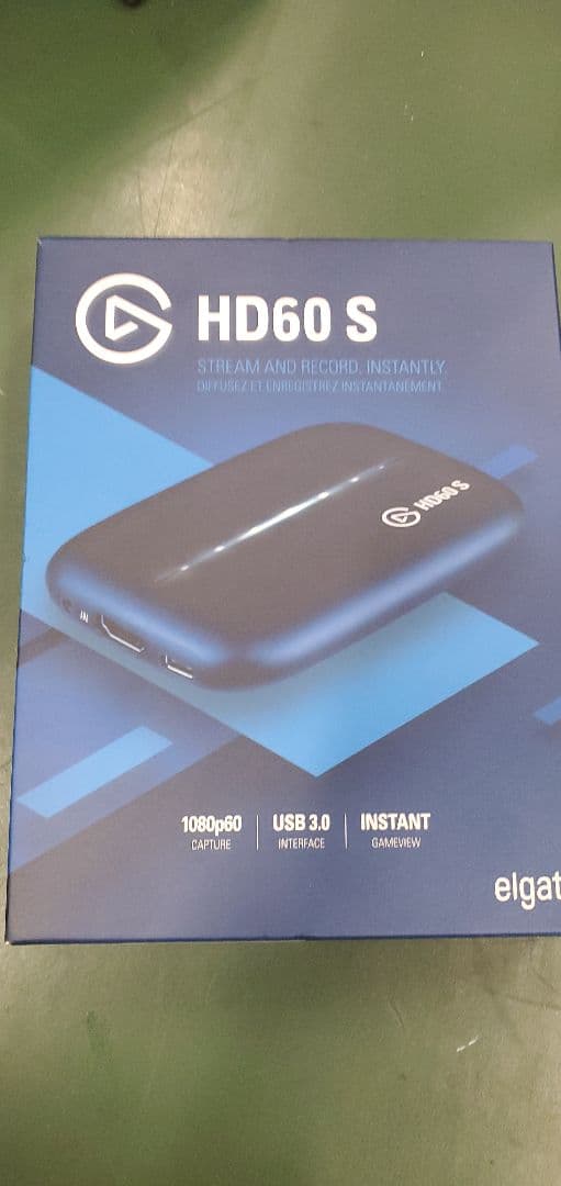 新品未開封　Elgato Gaming Game Capture HD60 S