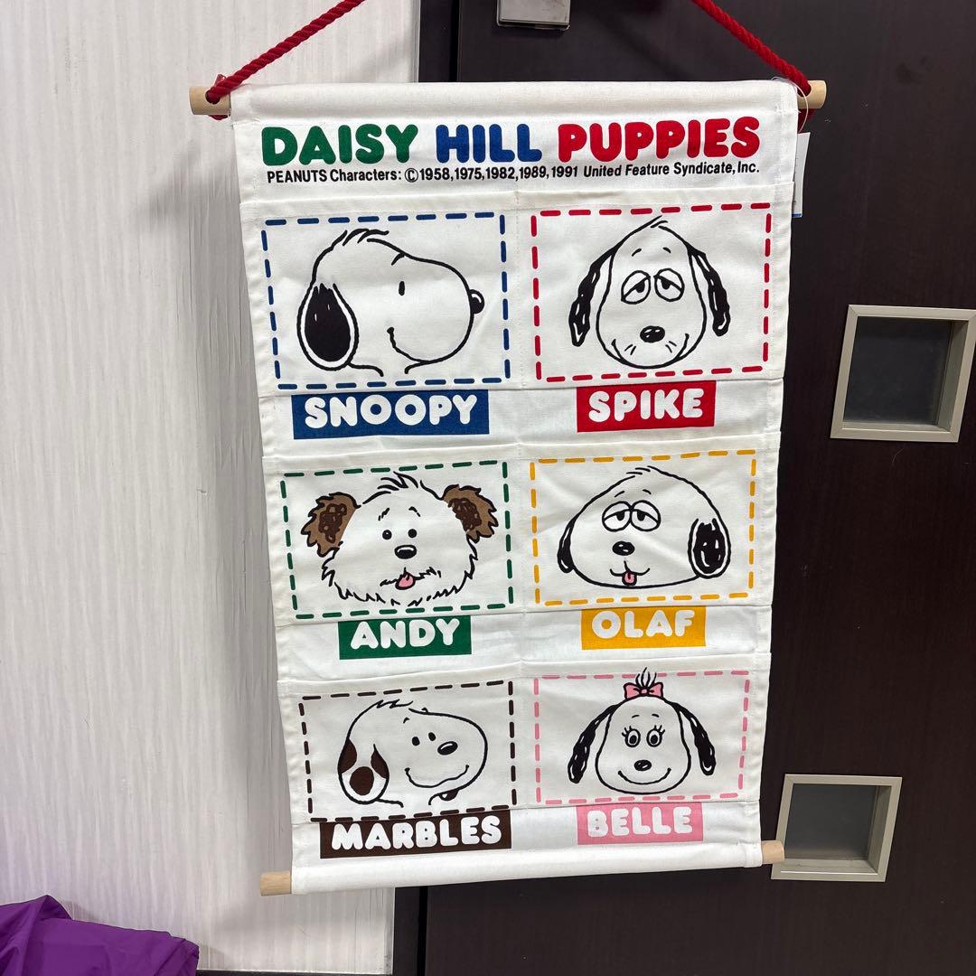 【タグ付き新品希少】DaisyHillPuppies ウォールポケット