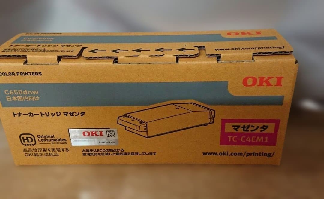 【つね】OKI純正 トナーカートリッジ