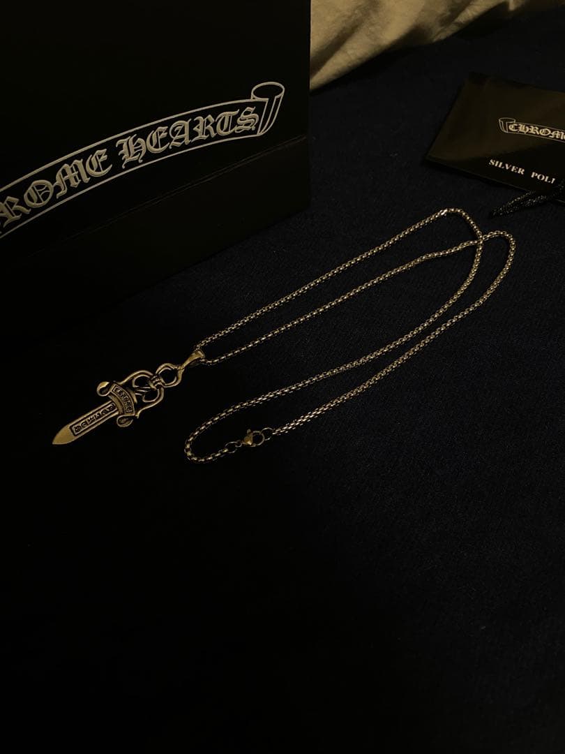 【新品】クロムハーツダガーネックレス