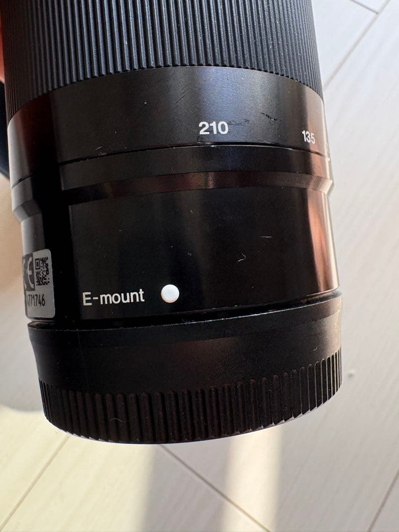 SONY E 55-210mm OSS レンズ