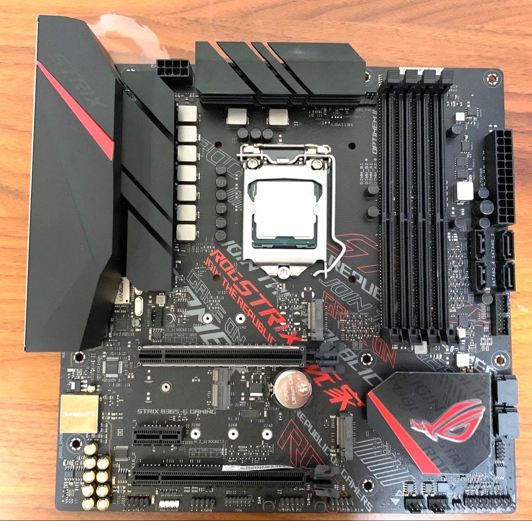 【動作確認済】ROG STRIX B365-G GAMING 9600KF