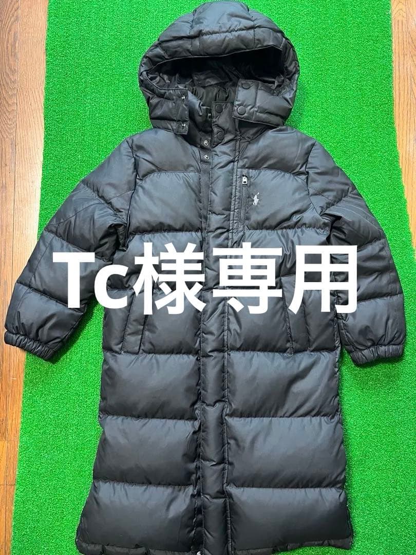 polo ダウン(ロング) キッズダウンジャケット
