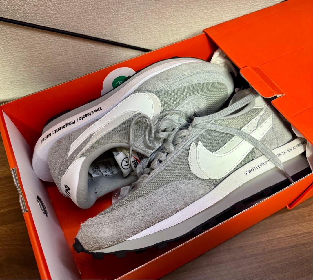 FRAGMENT × SACAI × NIKE LD WAFFLE 26.5cm