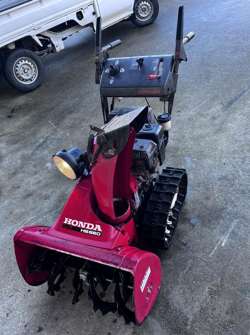 除雪機 ホンダ HS660 HST 6馬力　スノーラ　新潟県柏崎市から