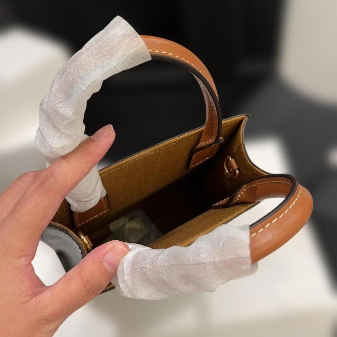 Mini Vertical Cabas Triomphe Canvas バッグ