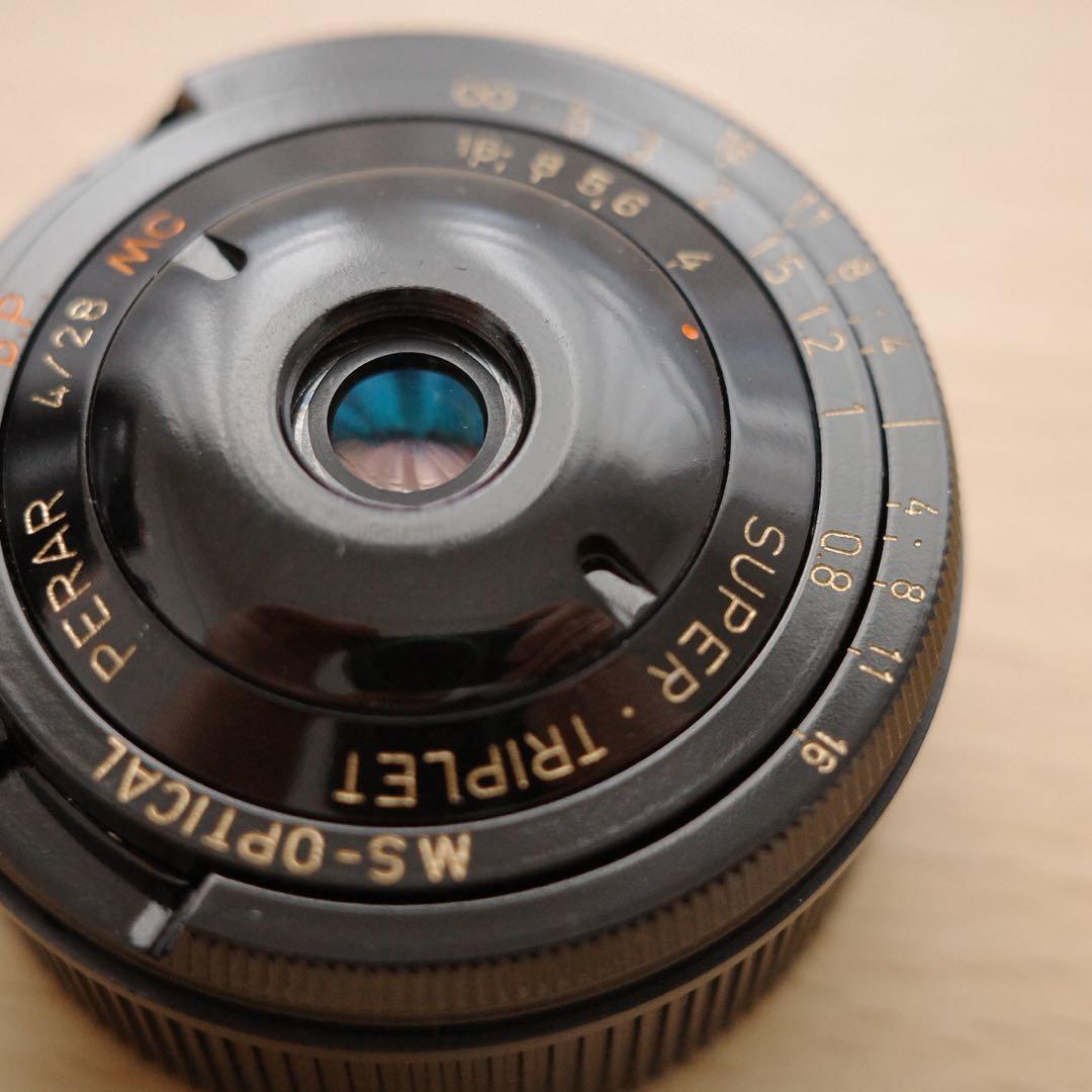 MS OPTICAL PERAR BP 28mm F4 ブラックペイント