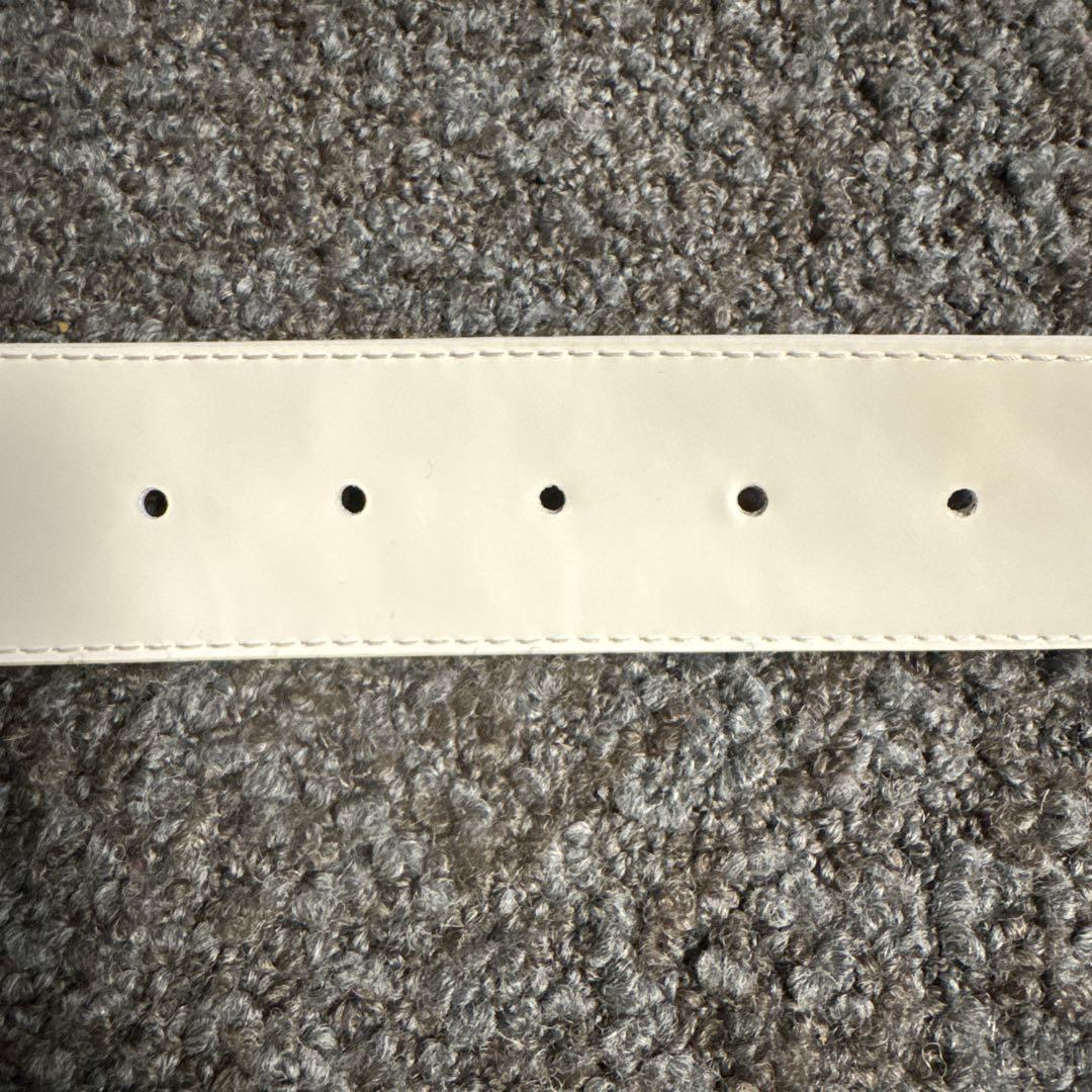 【希少配色】ベルト・LV シャドウ リバーシブル 90cm ブルー　正規品