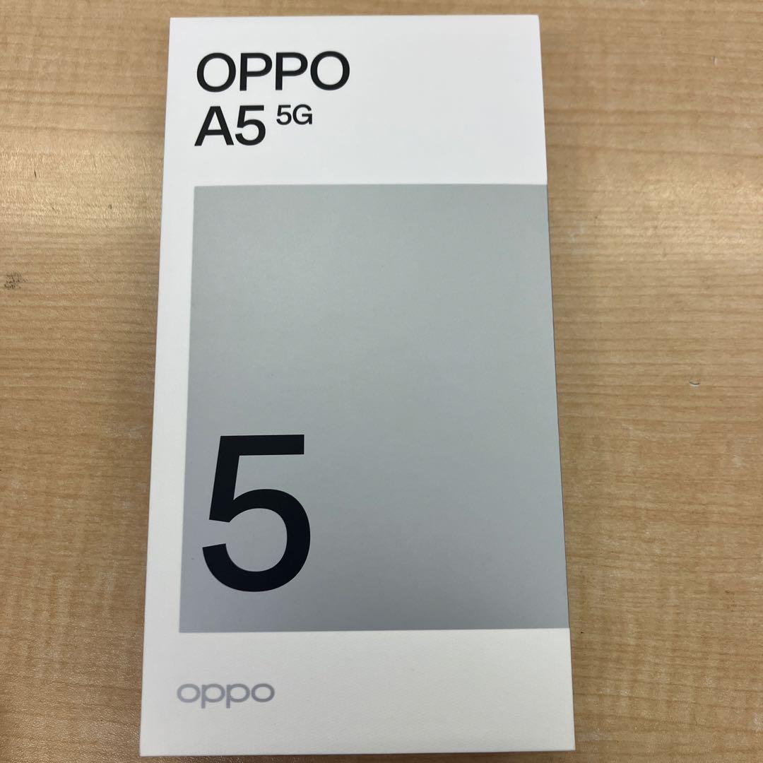 新品未使用！OPPO A5 5G 4G/128GB グリーン