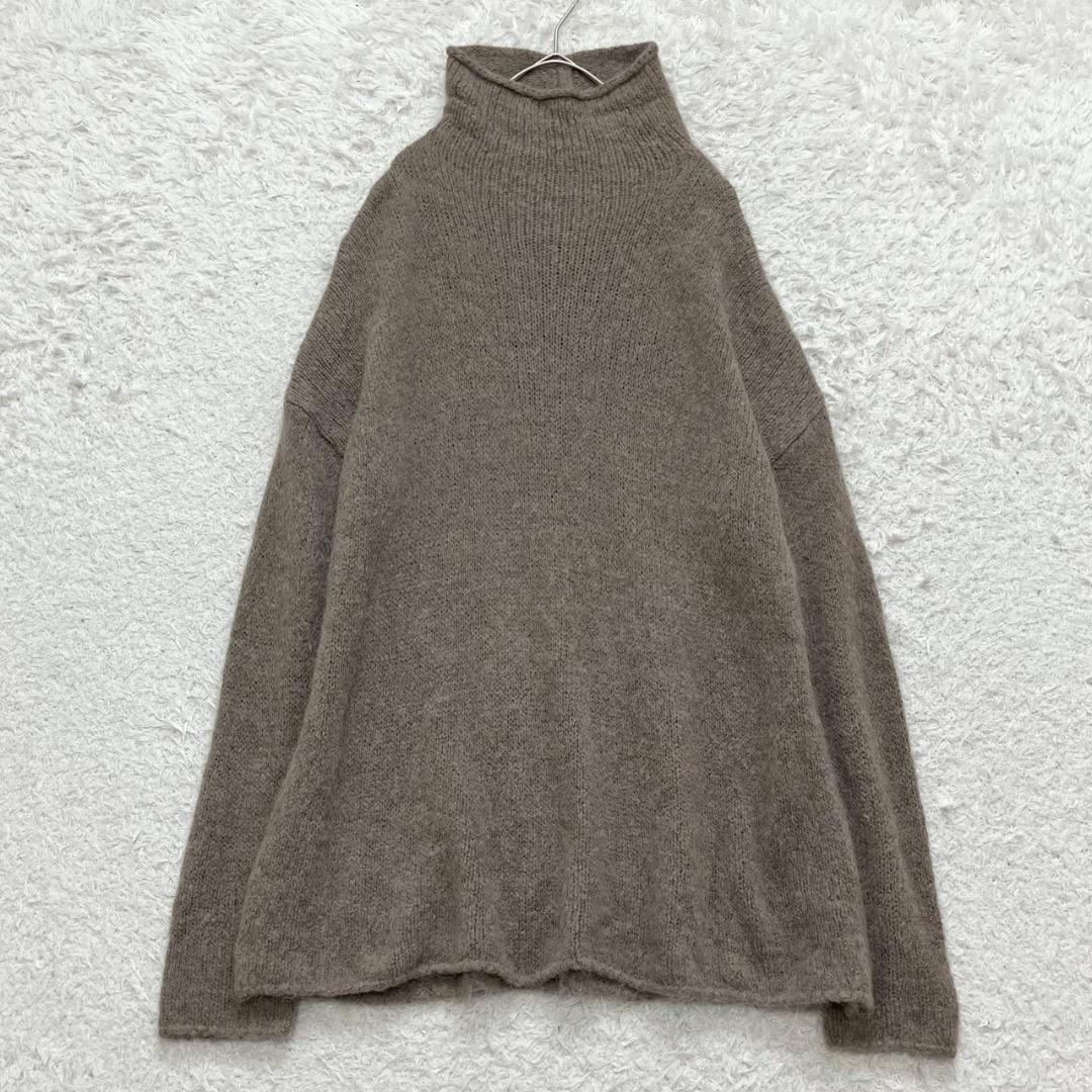 24AW✨極美品✨エヴァムエヴァ アルパカリリータートルネックニット セーター