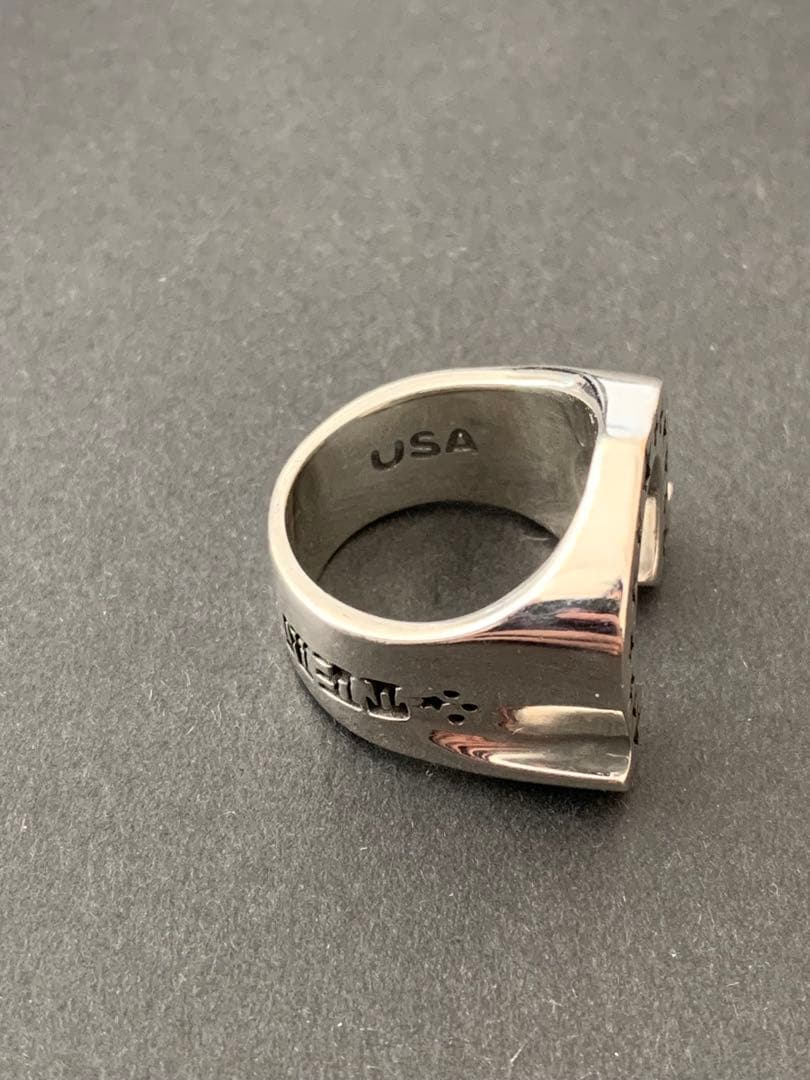 馬蹄　ホースシューリング　シルバー　16〜17号