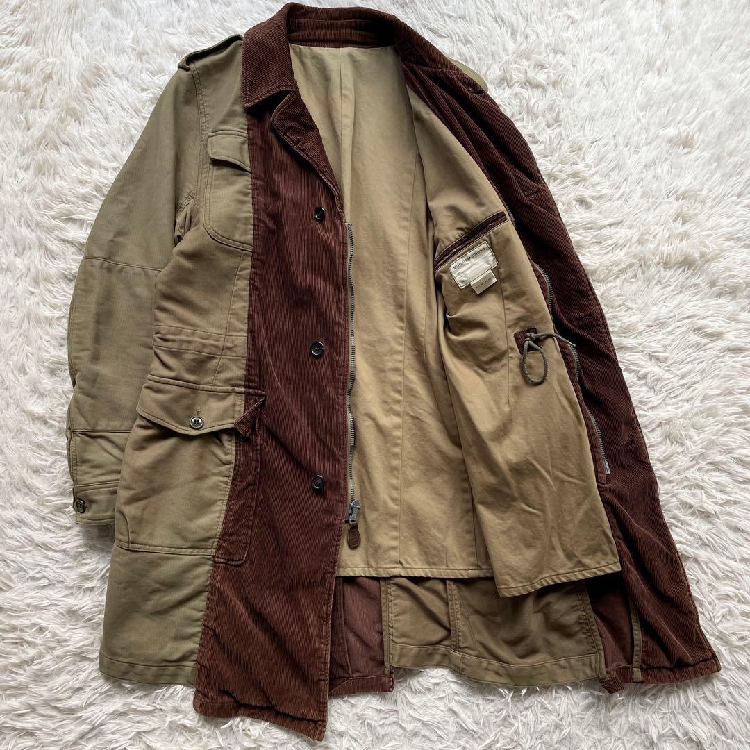 名作 MIHARAYASUHIRO 再構築 ミリタリーコート ミリタリーグリーン